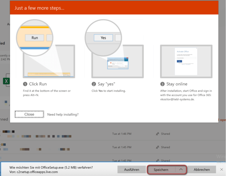 Outlook Anmeldung - ganz einfach - 4 Schritte - Kosilovs Blog